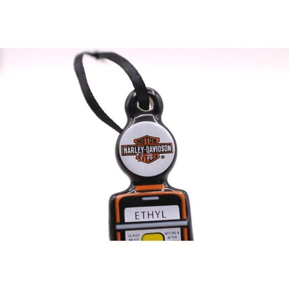 Harley-Davidson Ethyl Gas Pump Ornament 2013 Biker Decor Man Cave Rearview Mirro - Picture 8 of 11